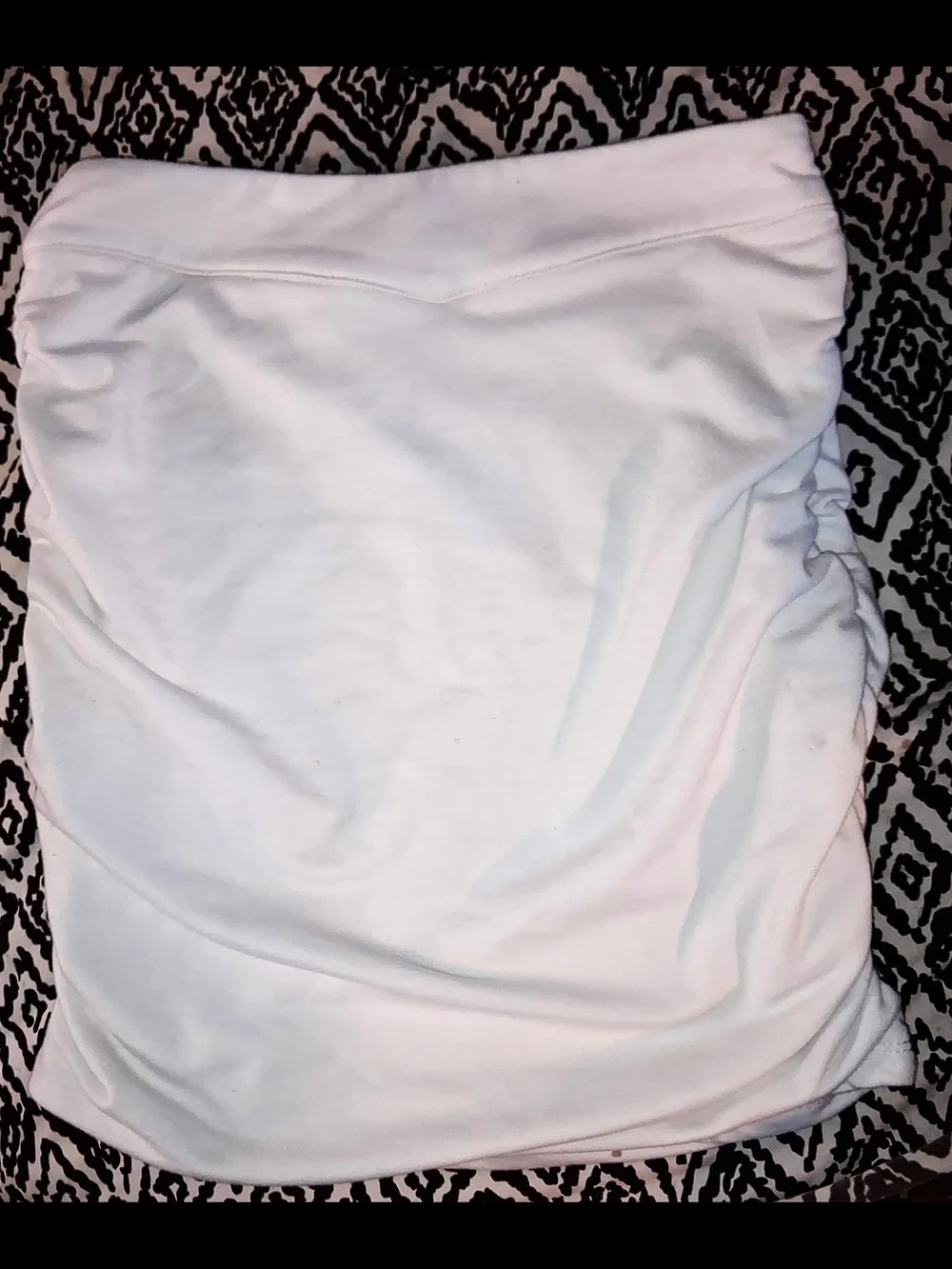Princess Polly Benji Miniskirt In White Sz 4